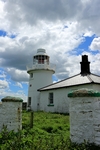 Inner Farne Lighthouse, England by Dave Banks
