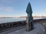 Sculpture, Reykjavik, Iceland by Dave Banks