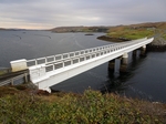 Bridge over the Atlantic, Berneray, Lewis by Dave Banks