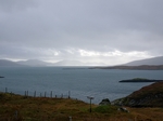 Rain over Harris mountains, Harris by Dave Banks