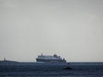MV Hebrides approaching, Harris by Dave Banks
