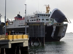 MV Hebrides docking, Harris by Dave Banks