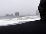 Black sand beach at Dyrholaey, Iceland