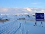 Road to Solheimajokull Glacier, Iceland