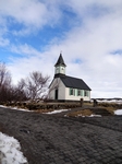 Church at Pingvallavegur, Iceland