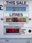 Petrol prices, Shetland by Dave Banks
