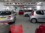 Lower car deck, MV Hjaltland by Dave Banks