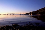 Sunset over Loch Ranza, Arran by Dave Banks
