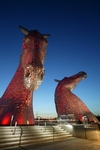 Kelpies, Falkirk, Central by Dave Banks