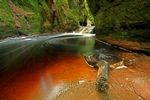 Glen Finnich Gorge, Central by Dave Banks