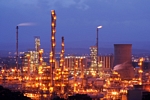 Grangemouth Oil Refinery, Central by Dave Banks