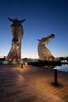 Kelpies, Falkirk, Central by Dave Banks