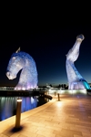 Kelpies, Falkirk, Central by Dave Banks