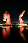 Kelpies, Falkirk, Central by Dave Banks