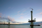 Queensferry Crossing under construction, Fife by Dave Banks