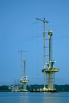 Queensferry Crossing under construction, Fife by Dave Banks