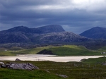 Mountains of Harris, nr Mangersta, Hebrides by Dave Banks