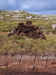 Peat stack, Harris by Dave Banks