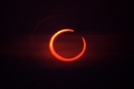 Solar eclipse - Pre annularity, Hebrides by Dave Banks