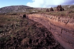 Peat cutting, Harris, Hebrides by Dave Banks
