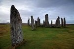 Calanais Standing Stones, Hebrides by Dave Banks