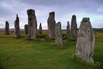 Calanais Standing Stones, Hebrides by Dave Banks
