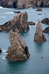 Sea Stacks, Mangersta, Uig, Hebrides by Dave Banks