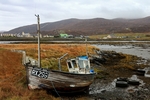 Fishing boat, Leverburgh, Harris by Dave Banks