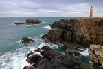 Lighthouse, Butt of Lewis, Hebrides by Dave Banks
