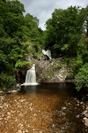 Eas Chia-aig Waterfall and Witches Pool, Loch Arkaig by Dave Banks
