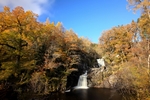 Eas Chia-aig Waterfall and Witches Pool, Loch Arkaig by Dave Banks