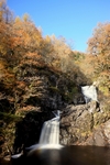 Eas Chia-aig Waterfall and Witches Pool, Loch Arkaig by Dave Banks