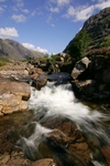 Waterfall, Glen Coe, Highland by Dave Banks