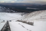 Funicular railway, Cairngorms, Highland by Dave Banks
