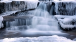 Icicles, Cauldron Falls, Highland by Dave Banks