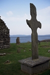 Cross at Cill Naoimb, Islay by Dave Banks