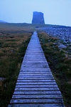 Mousa Broch at night, Shetland by Dave Banks
