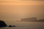 Sunset over Muckle Sound, Shetland by Dave Banks
