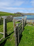Sheep pen, Banna Minn beach, Shetland by Dave Banks