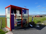 Bobbys bus shelter, Unst, Shetland by Dave Banks