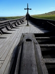 Viking Longboat - Skidbladner, Unst, Shetland by Dave Banks