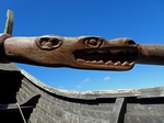 Viking Longboat - Skidbladner, Unst, Shetland by Dave Banks