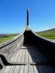 Viking Longboat - Skidbladner, Unst, Shetland by Dave Banks