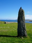 Standing stone, Unst, Shetland by Dave Banks