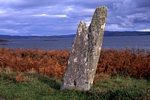 Standing Stone, Gigha, Strathclyde by Dave Banks