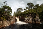 Waterfall on the River Etive, Strathclyde by Dave Banks