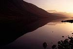 Winter sunset, Loch Etive, Strathclyde by Dave Banks