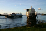 Lewis ferry leaving Oban, Strathclyde by Dave Banks