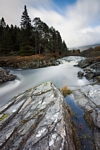 Waterfall, Glen Orchy, Strathclyde by Dave Banks