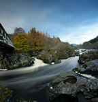 Falls of Orchy, Glen Orchy, Strathclyde by Dave Banks